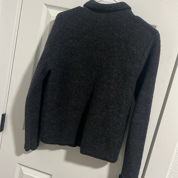 Wool gray jacket/cardigan size MP - Picture 5 of 6